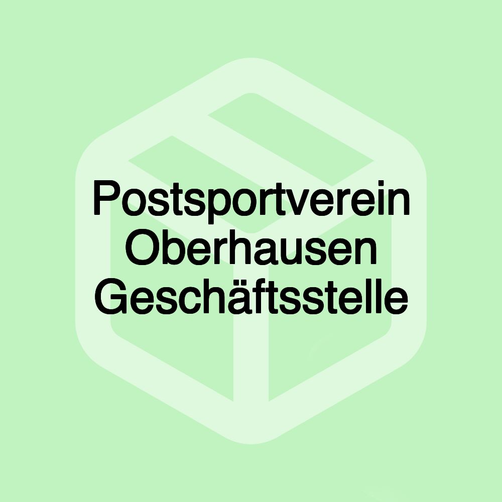 Postsportverein Oberhausen Geschäftsstelle