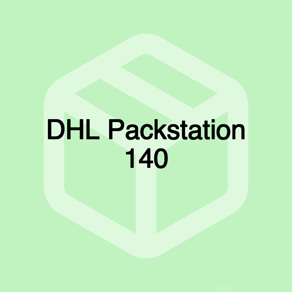 DHL Packstation 140