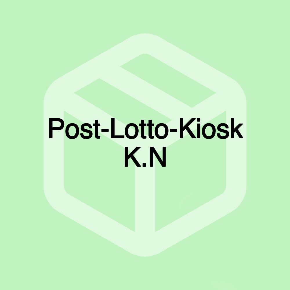 Post-Lotto-Kiosk K.N