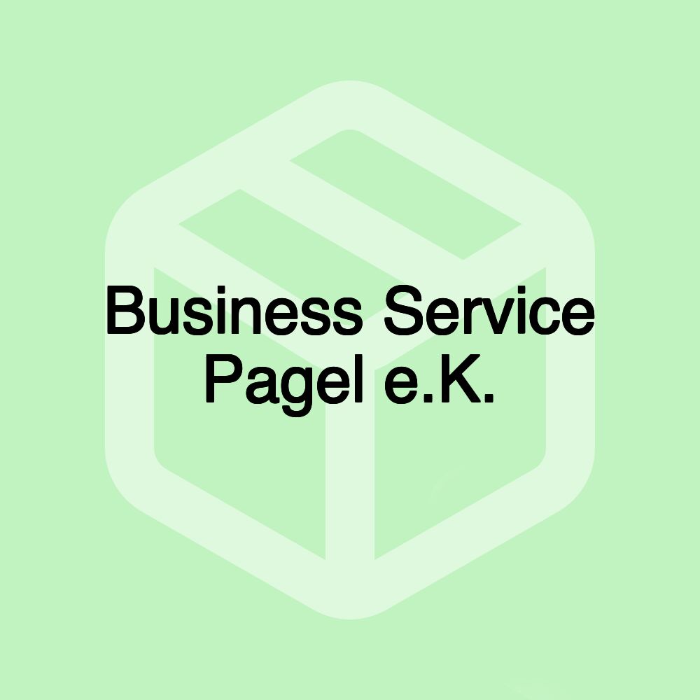 Business Service Pagel e.K.