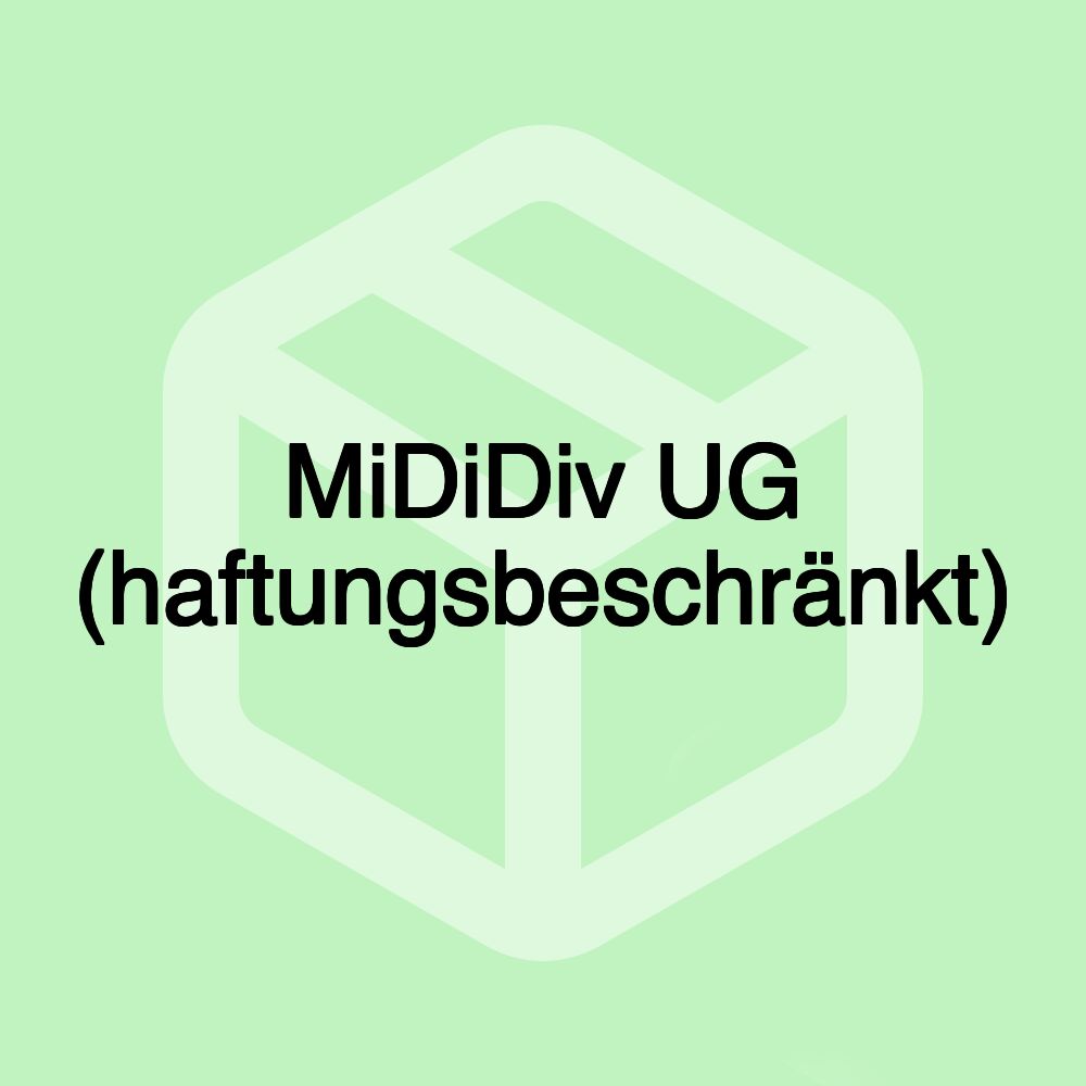 MiDiDiv UG (haftungsbeschränkt)