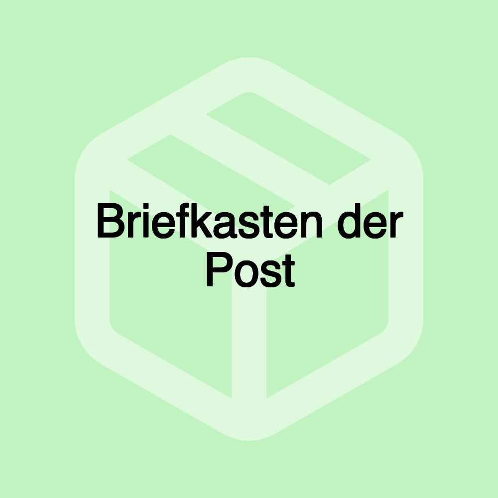 Briefkasten der Post