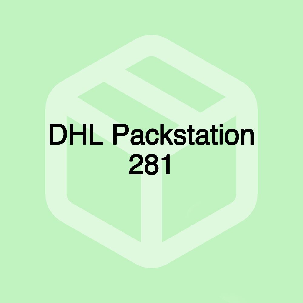 DHL Packstation 281