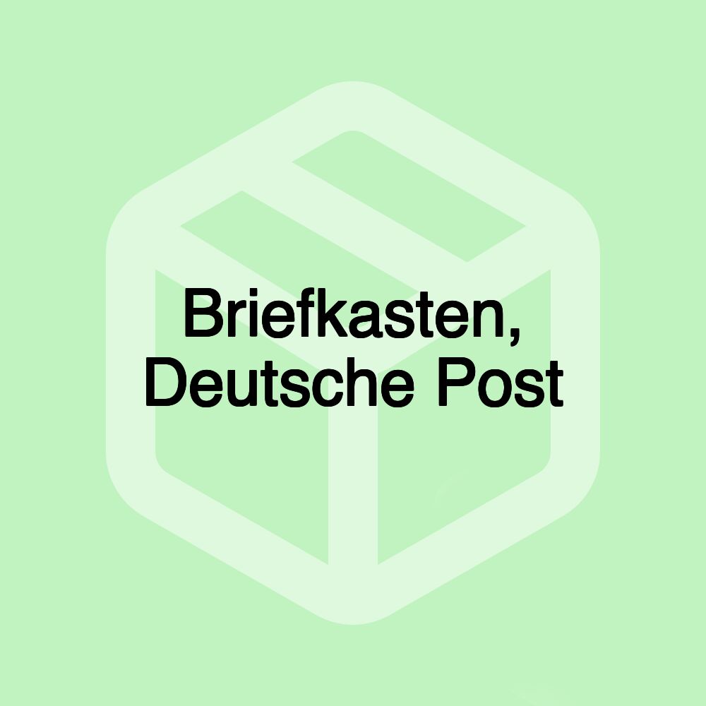 Briefkasten, Deutsche Post