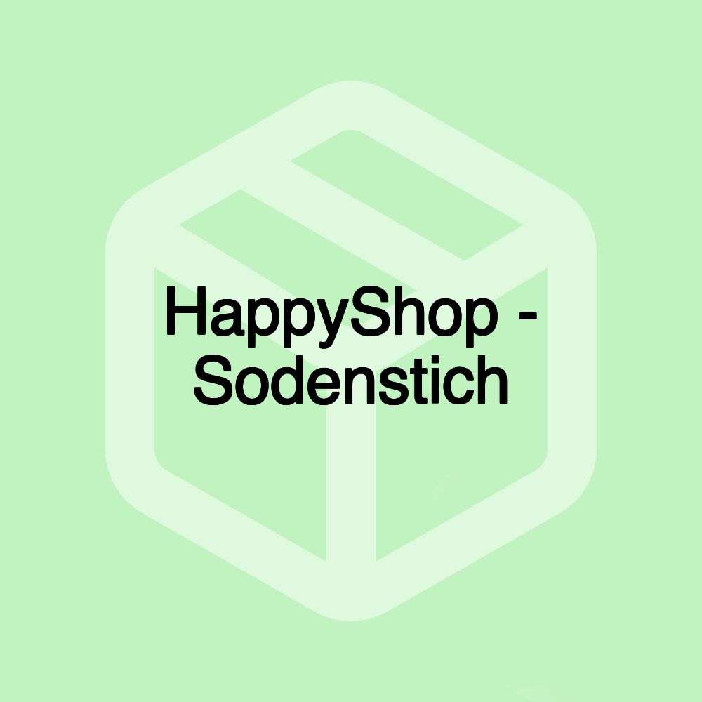 HappyShop - Sodenstich