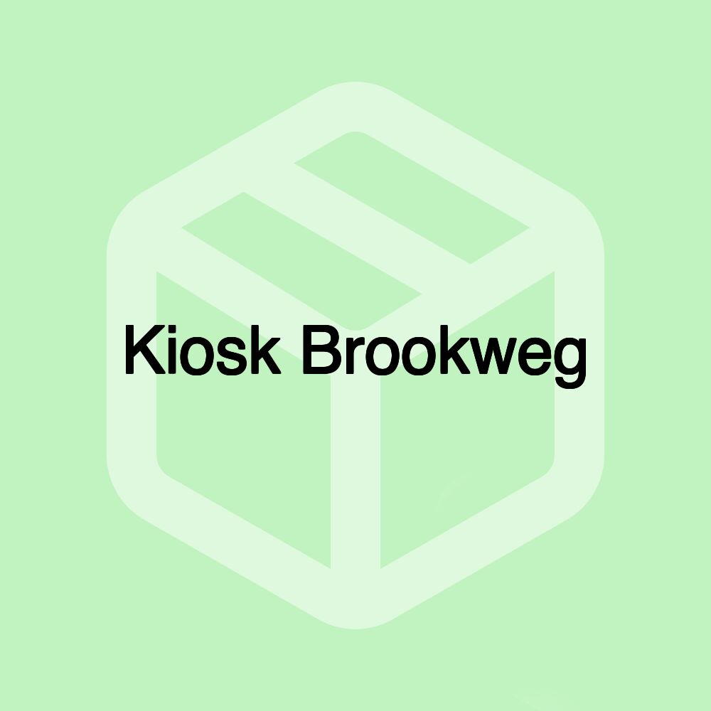 Kiosk Brookweg