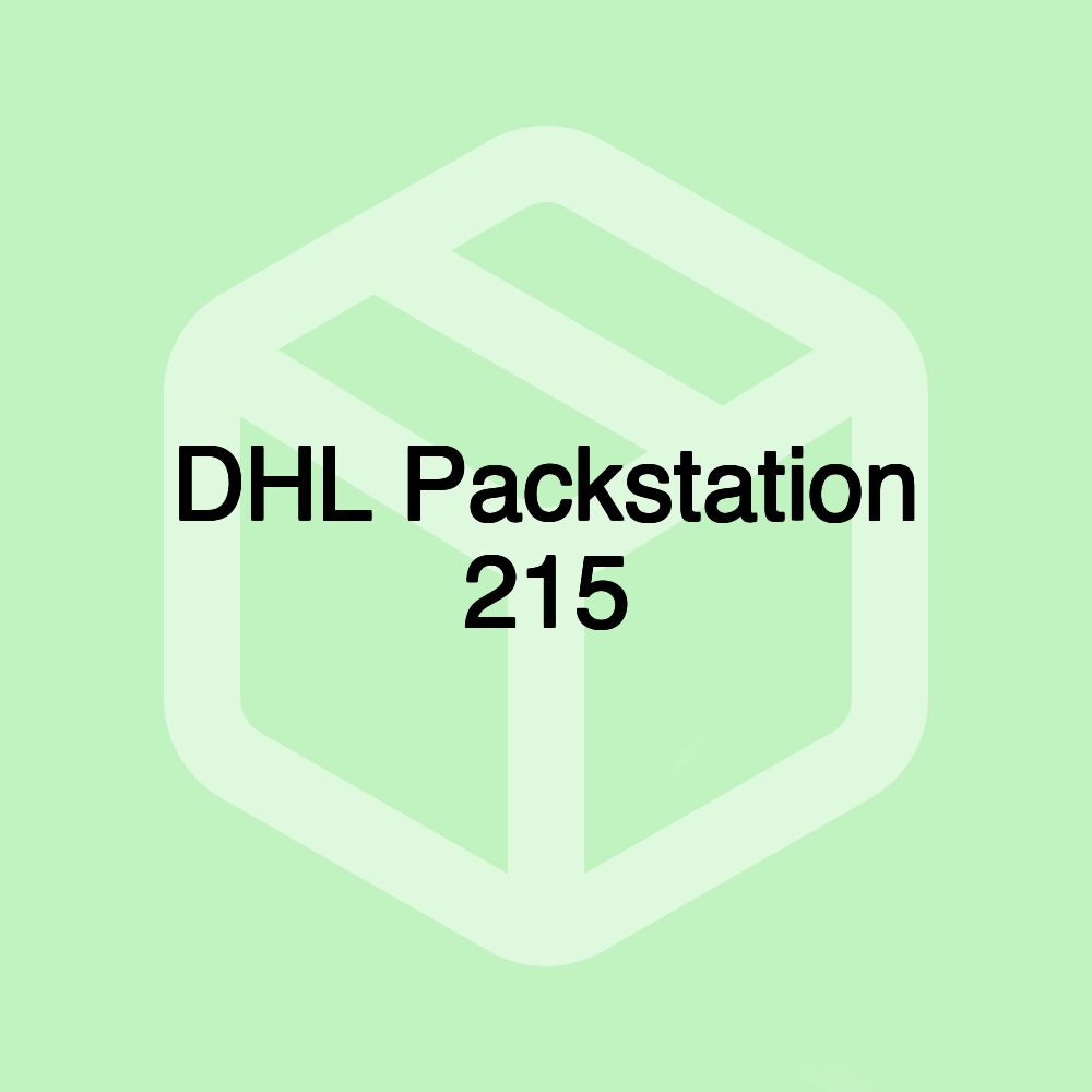 DHL Packstation 215