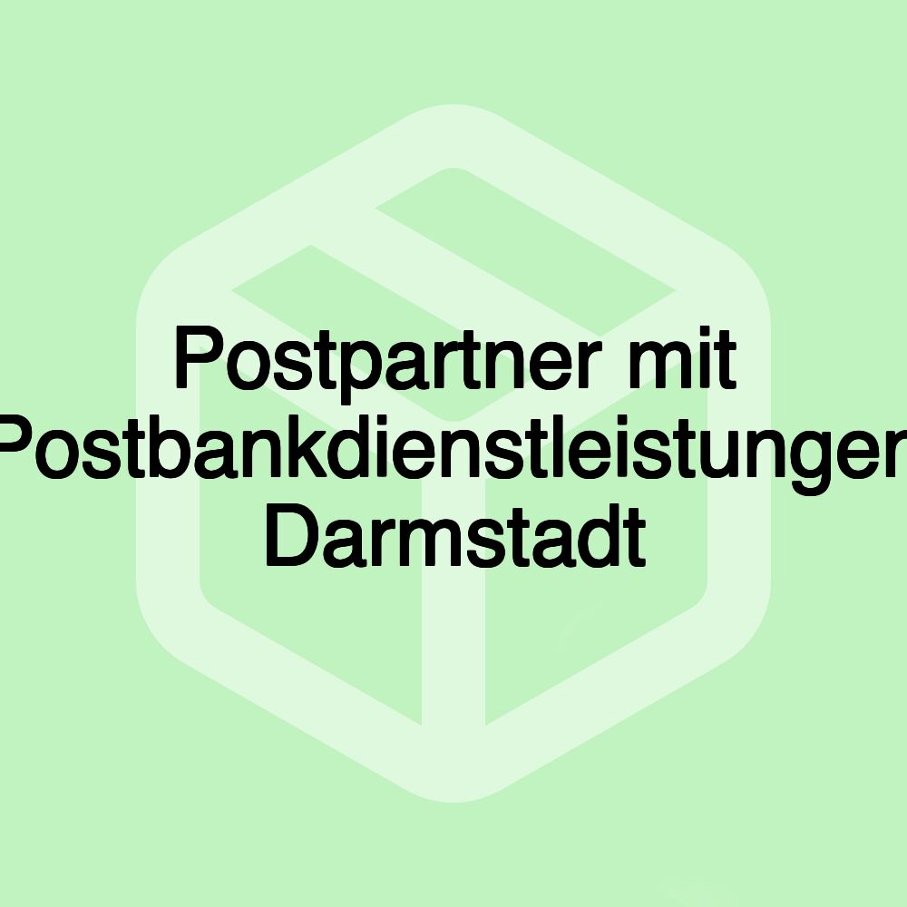 Postpartner mit Postbankdienstleistungen Darmstadt