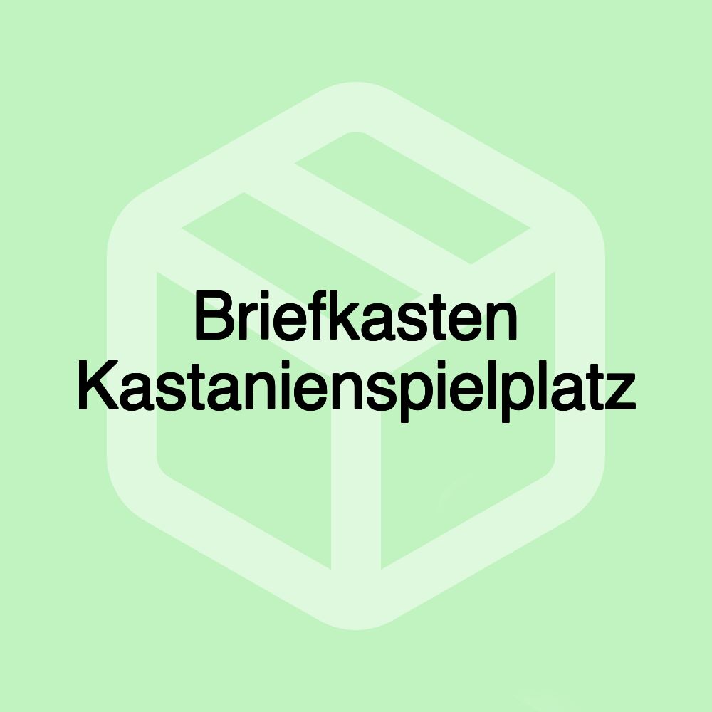 Briefkasten Kastanienspielplatz