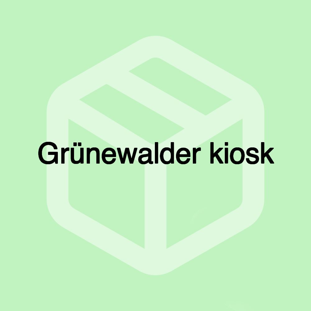 Grünewalder kiosk