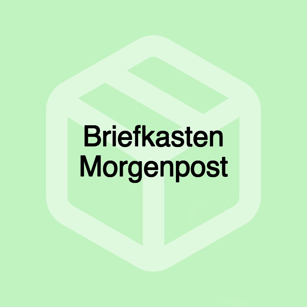 Briefkasten Morgenpost