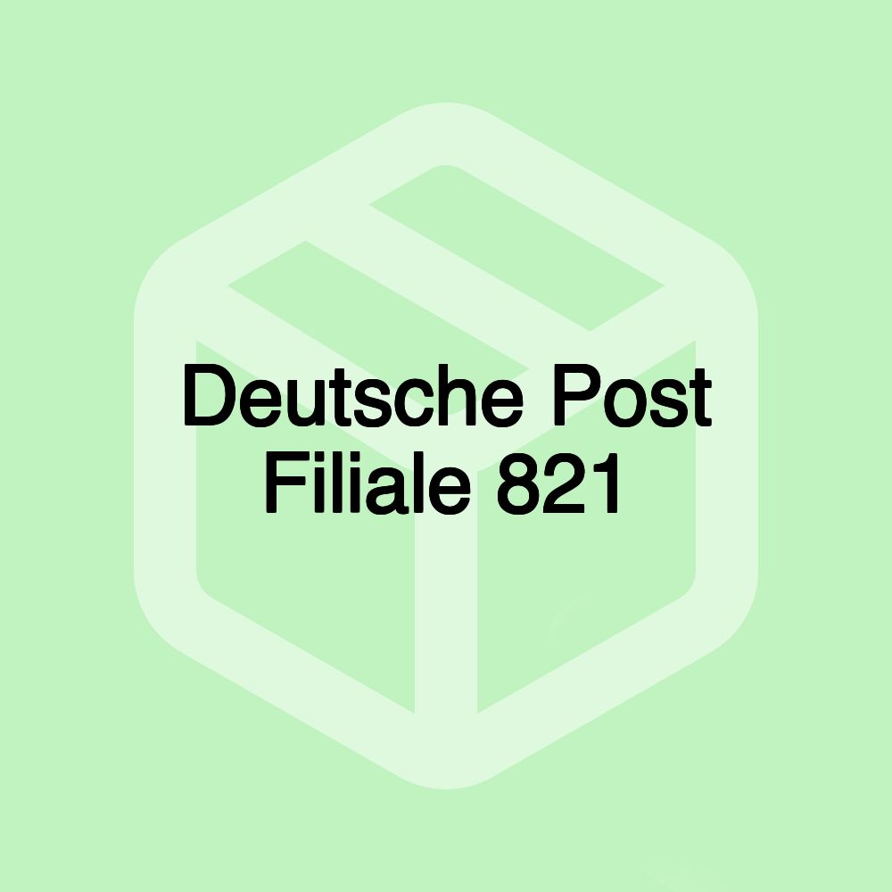 Deutsche Post Filiale 821