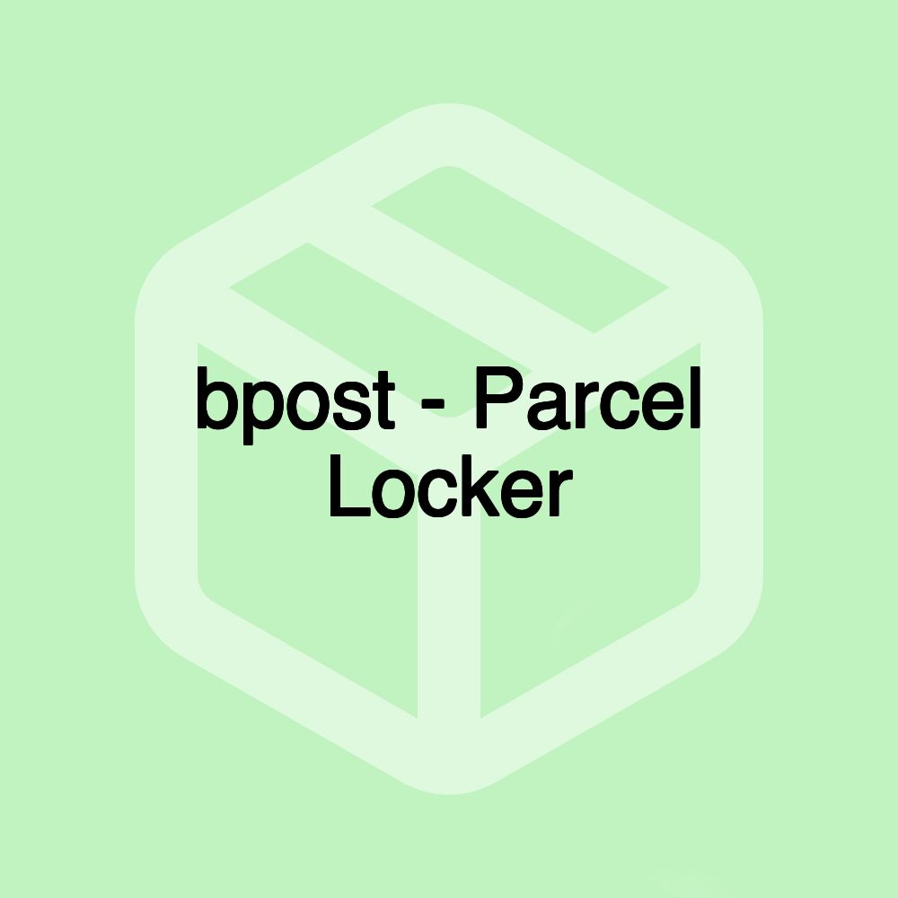 bpost - Parcel Locker