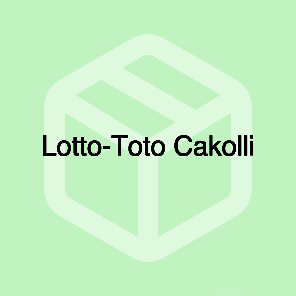 Lotto-Toto Cakolli