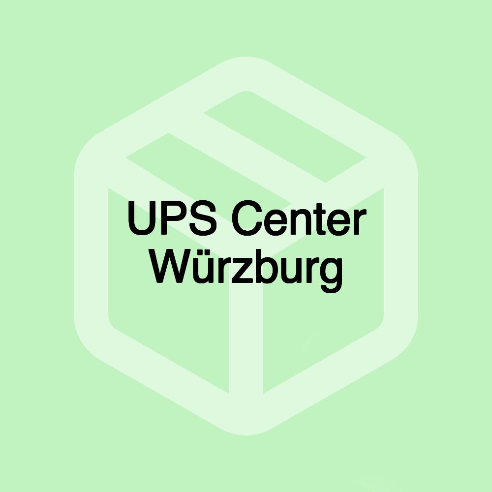 UPS Center Würzburg