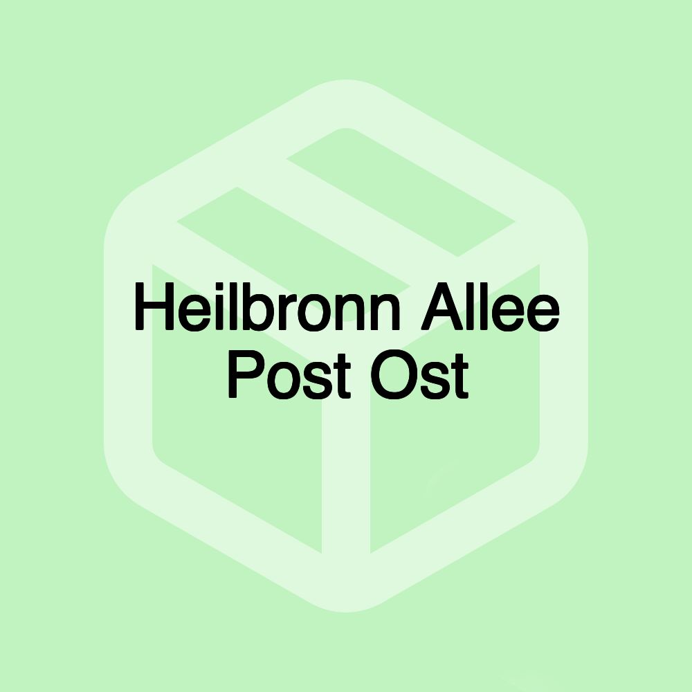 Heilbronn Allee Post Ost