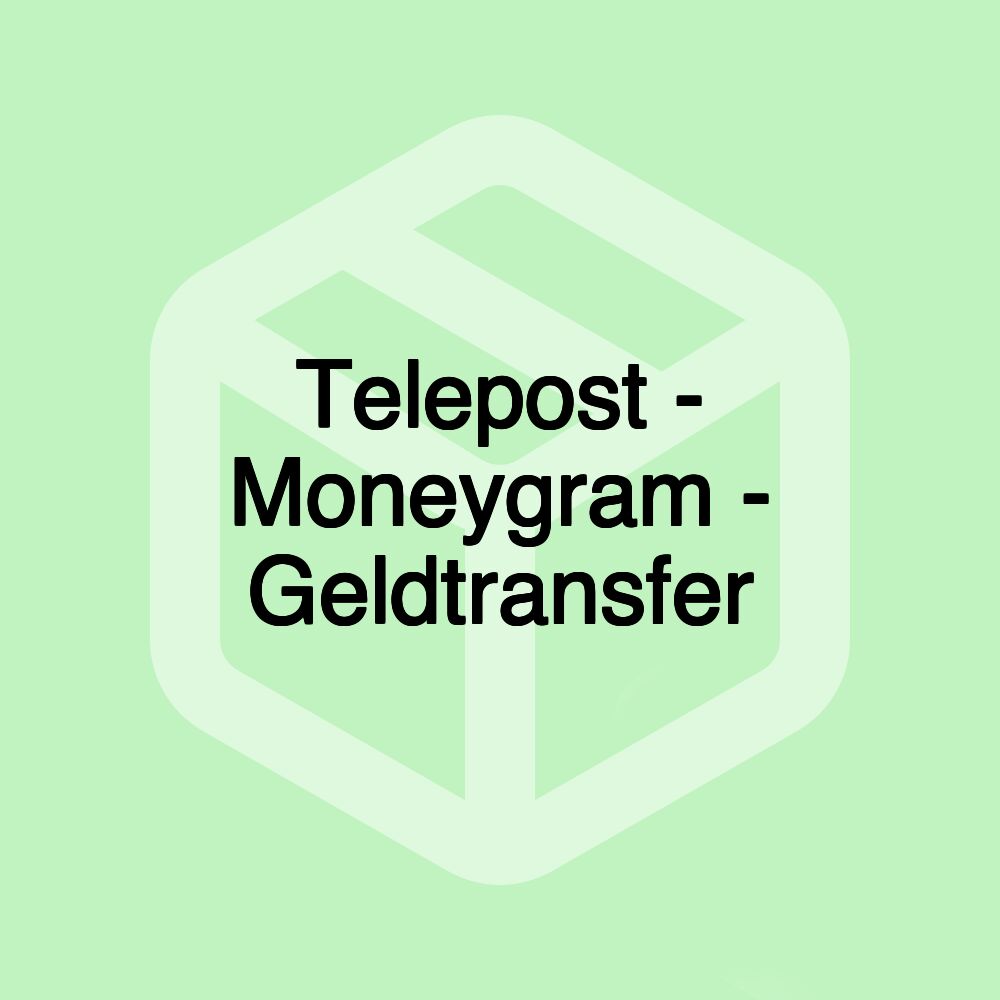 Telepost - Moneygram - Geldtransfer