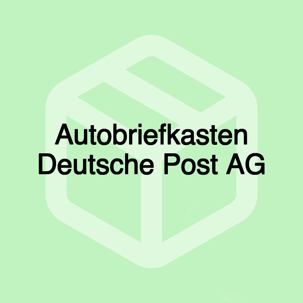 Autobriefkasten Deutsche Post AG