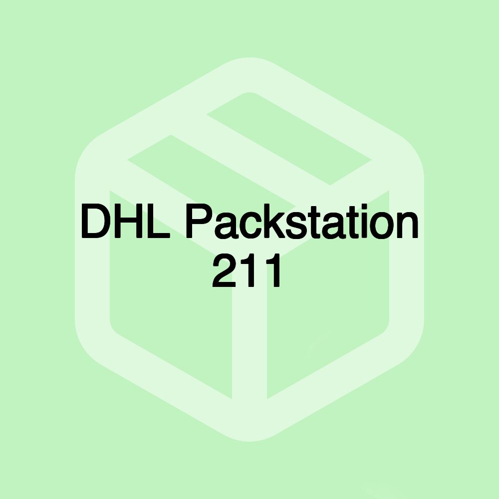 DHL Packstation 211