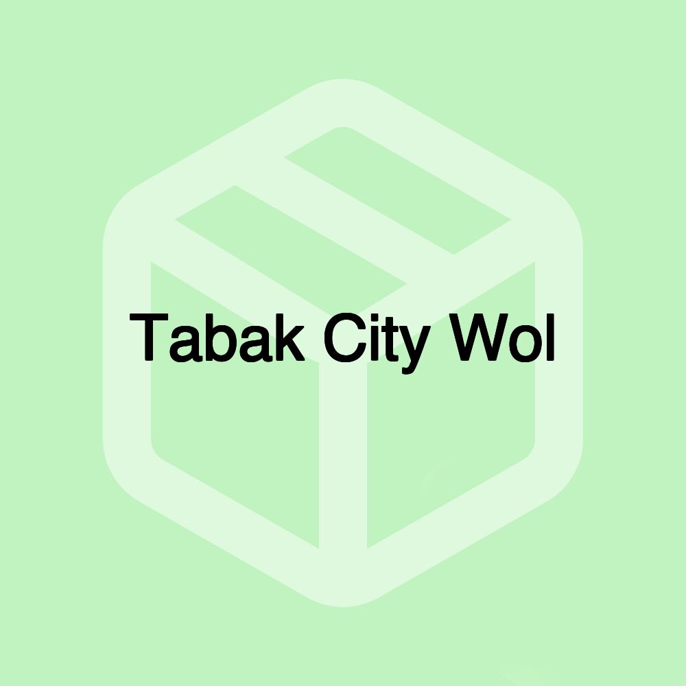 Tabak City Wol