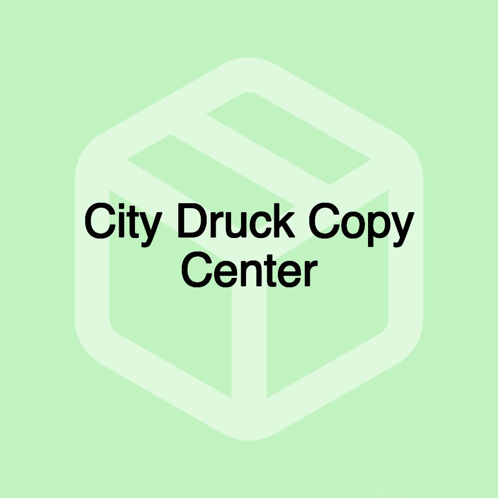 City Druck Copy Center