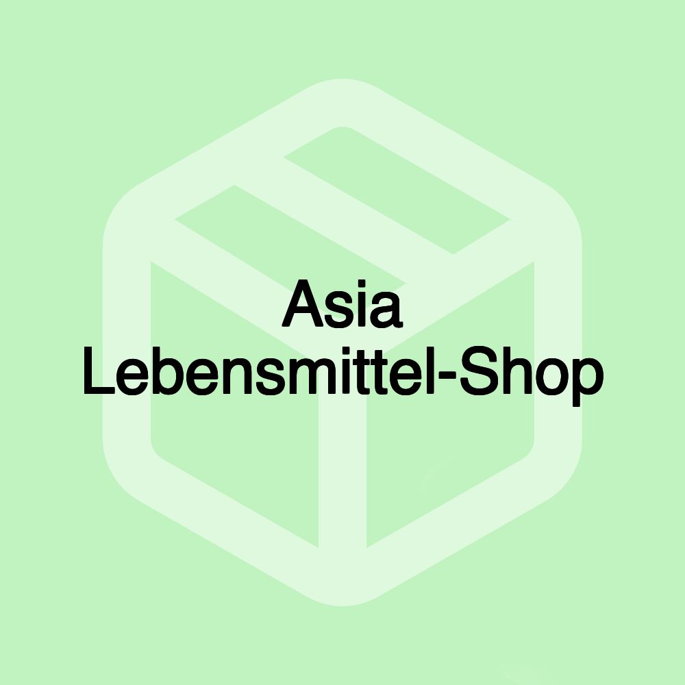 Asia Lebensmittel-Shop