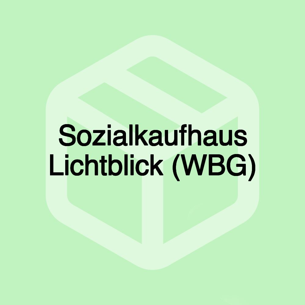 Sozialkaufhaus Lichtblick (WBG)