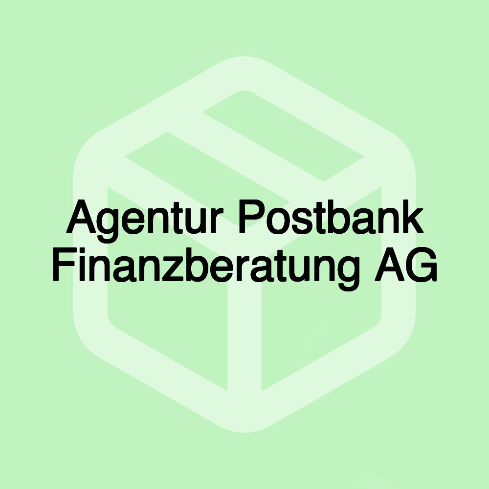 Agentur Postbank Finanzberatung AG