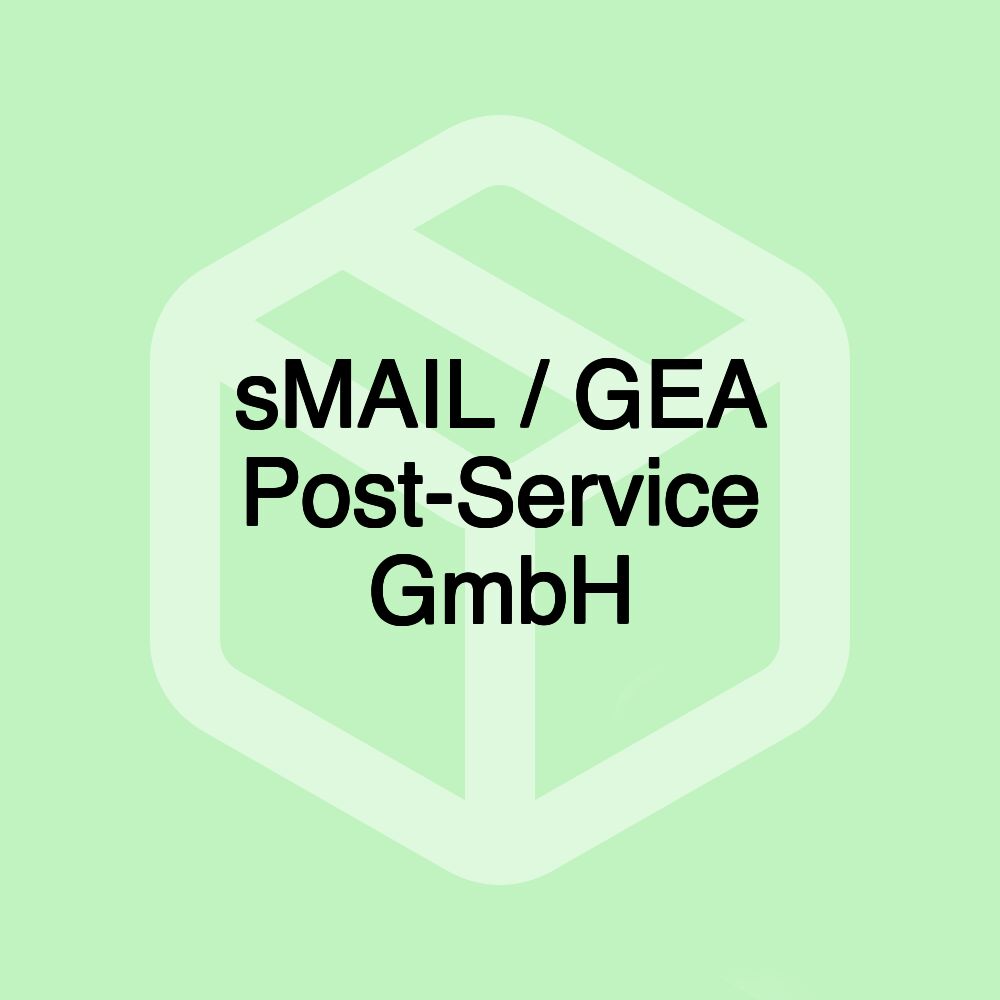 sMAIL / GEA Post-Service GmbH