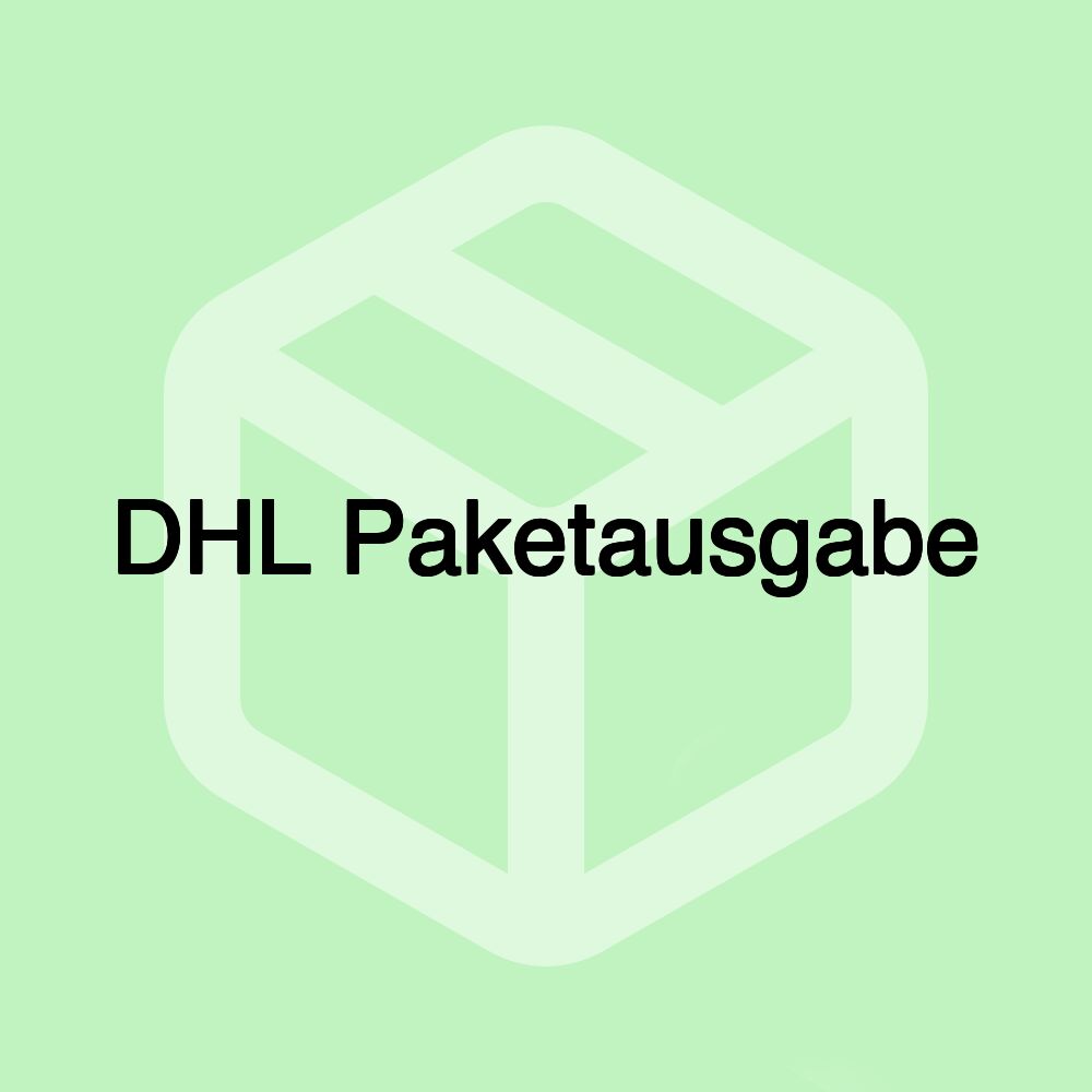 DHL Paketausgabe