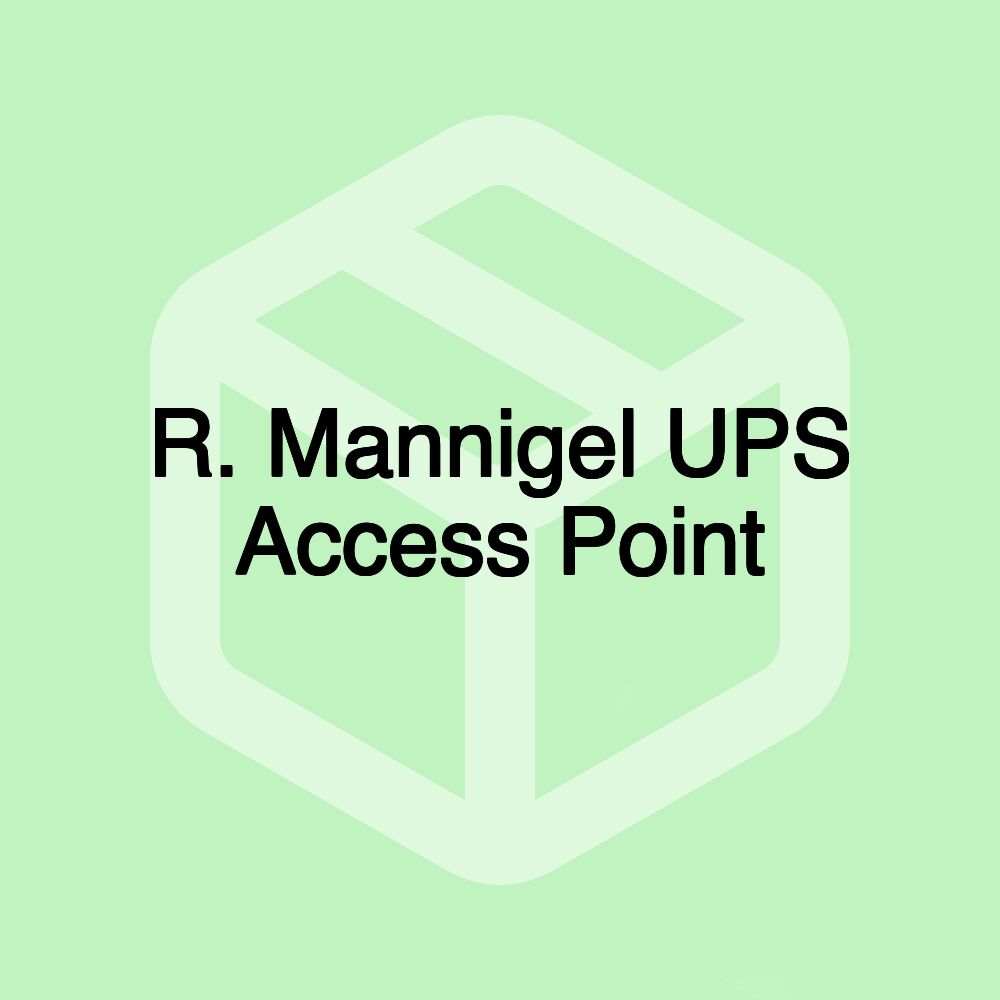 R. Mannigel UPS Access Point