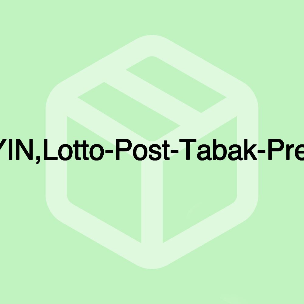 BAYIN,Lotto-Post-Tabak-Presse