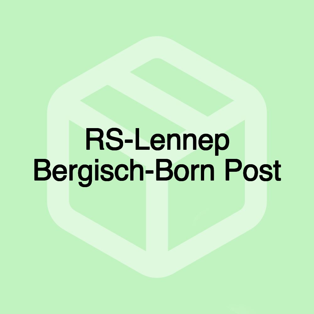 RS-Lennep Bergisch-Born Post