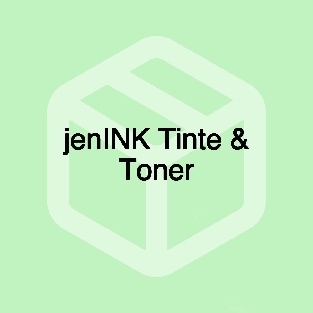 jenINK Tinte & Toner