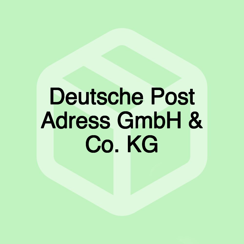 Deutsche Post Adress GmbH & Co. KG