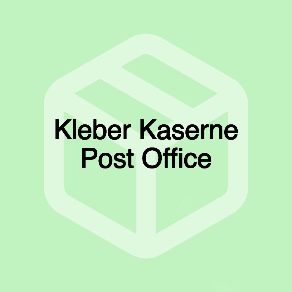 Kleber Kaserne Post Office