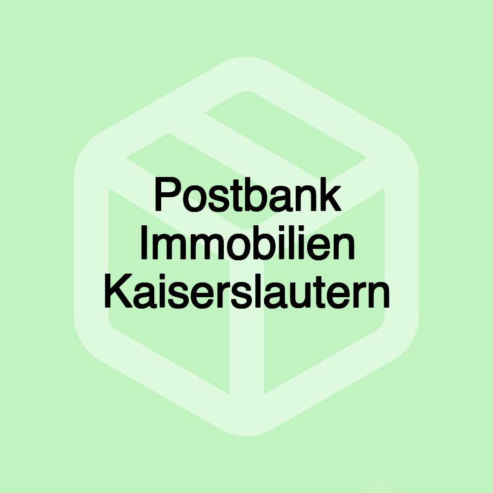 Postbank Immobilien Kaiserslautern