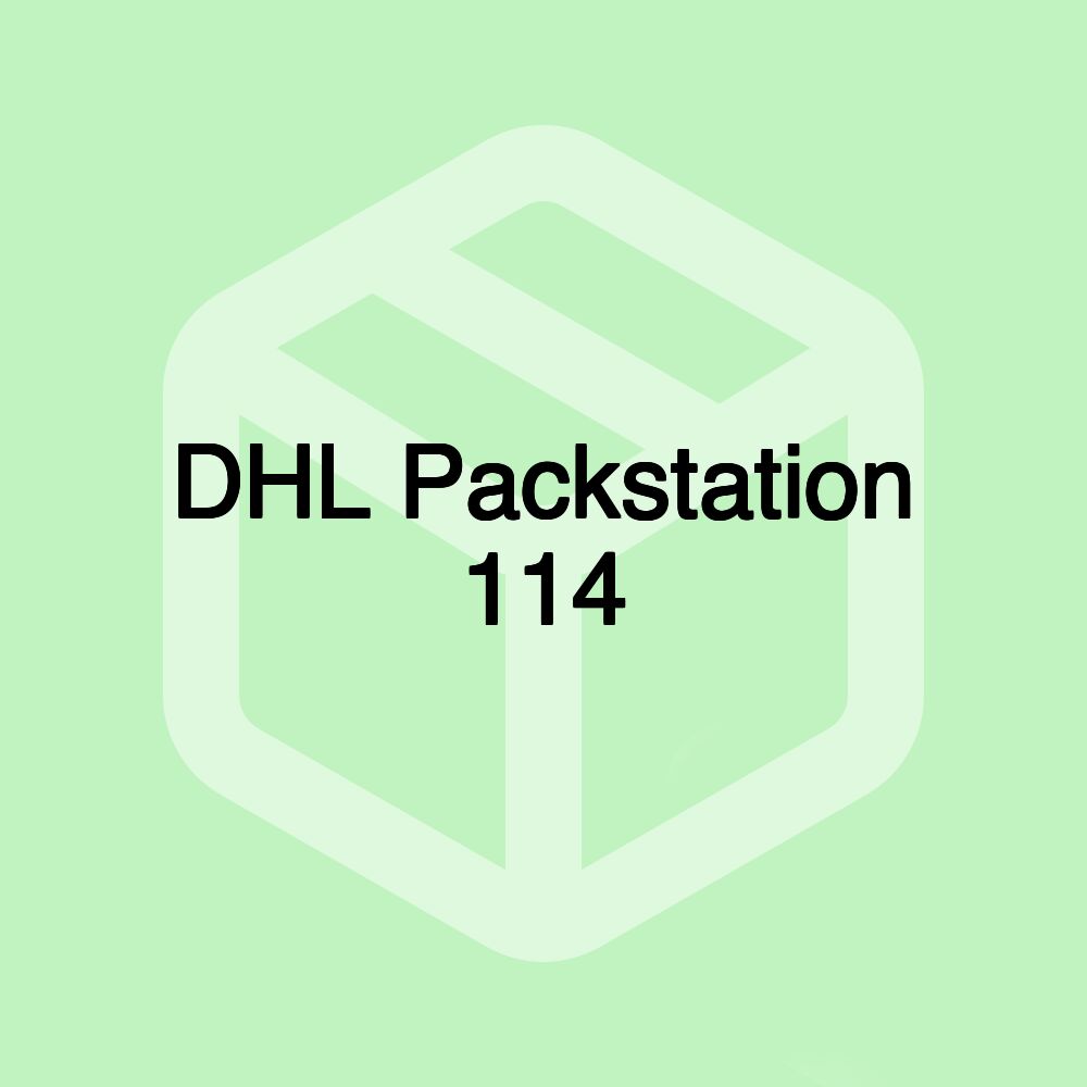 DHL Packstation 114