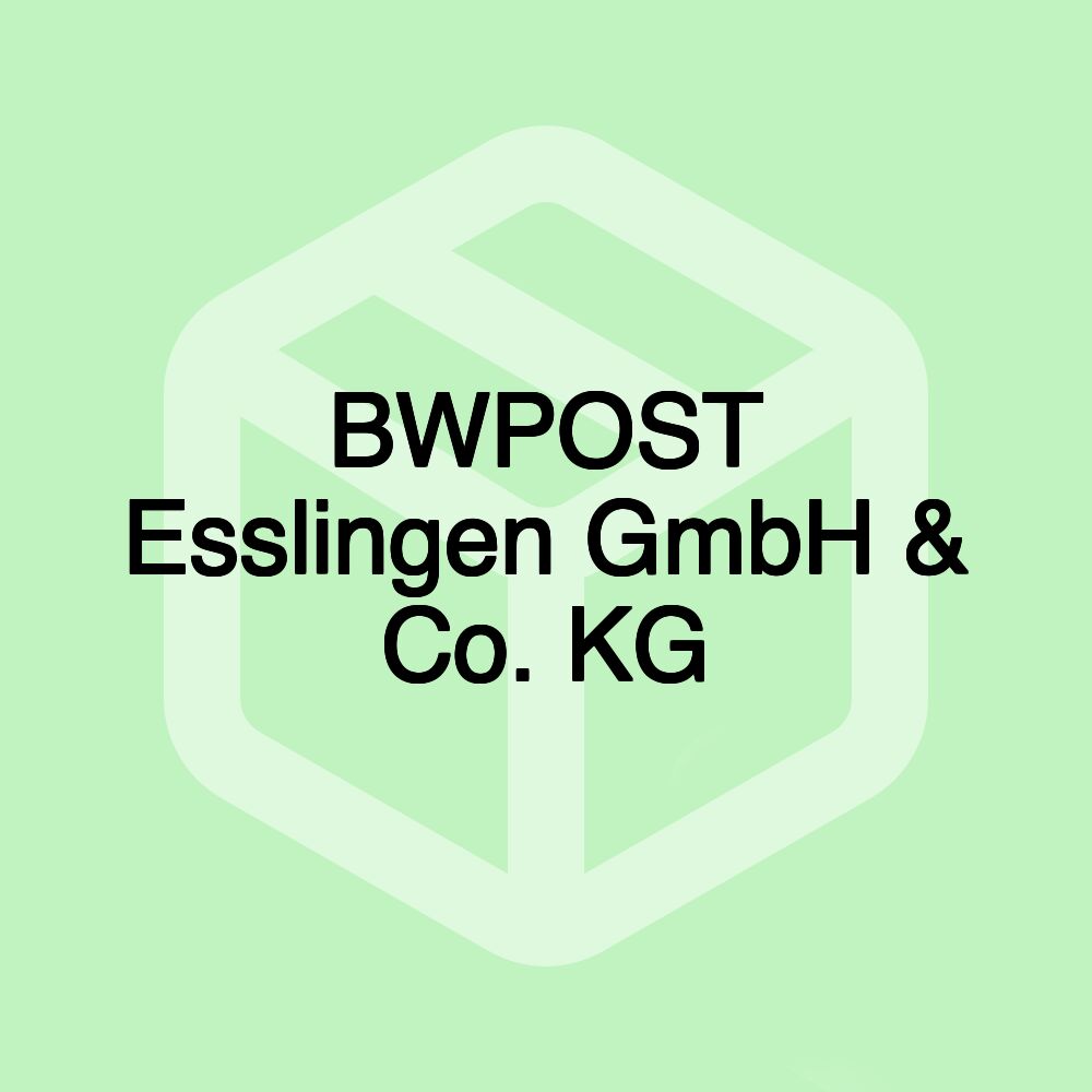 BWPOST Esslingen GmbH & Co. KG