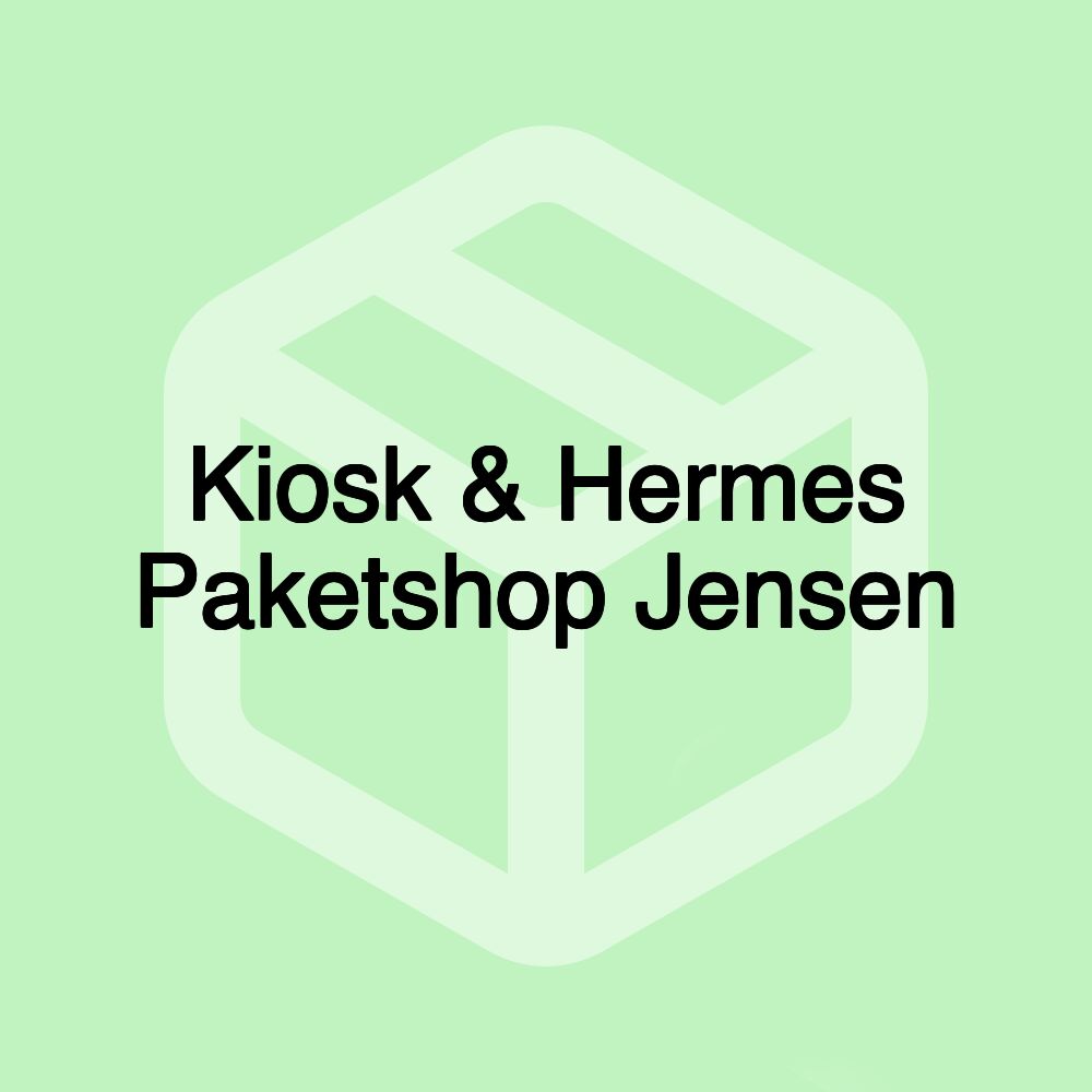 Kiosk & Hermes Paketshop Jensen