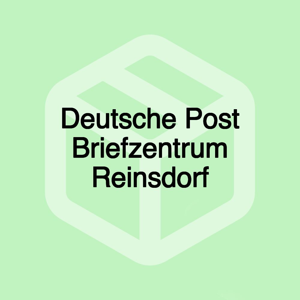 Deutsche Post Briefzentrum Reinsdorf