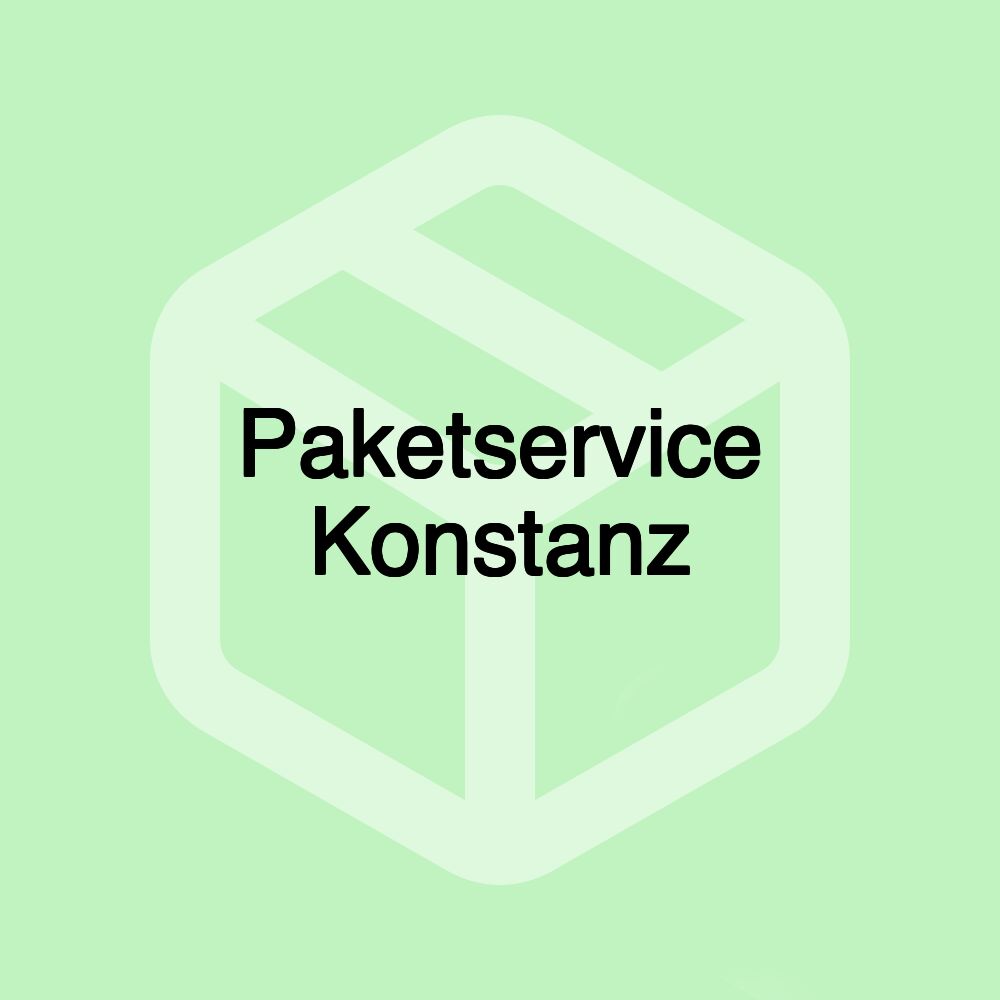 Paketservice Konstanz