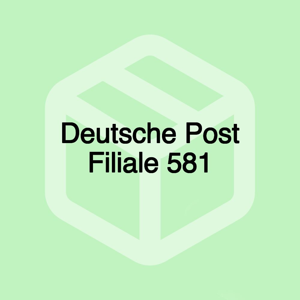 Deutsche Post Filiale 581