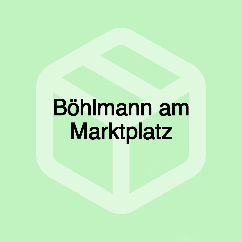 Böhlmann am Marktplatz