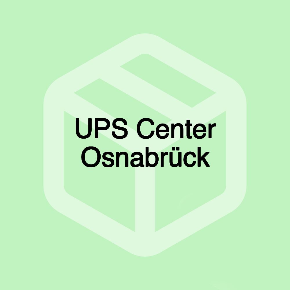 UPS Center Osnabrück