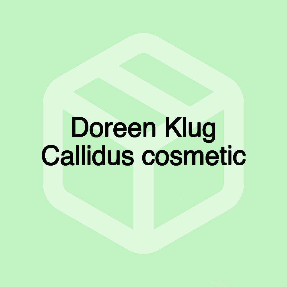 Doreen Klug Callidus cosmetic