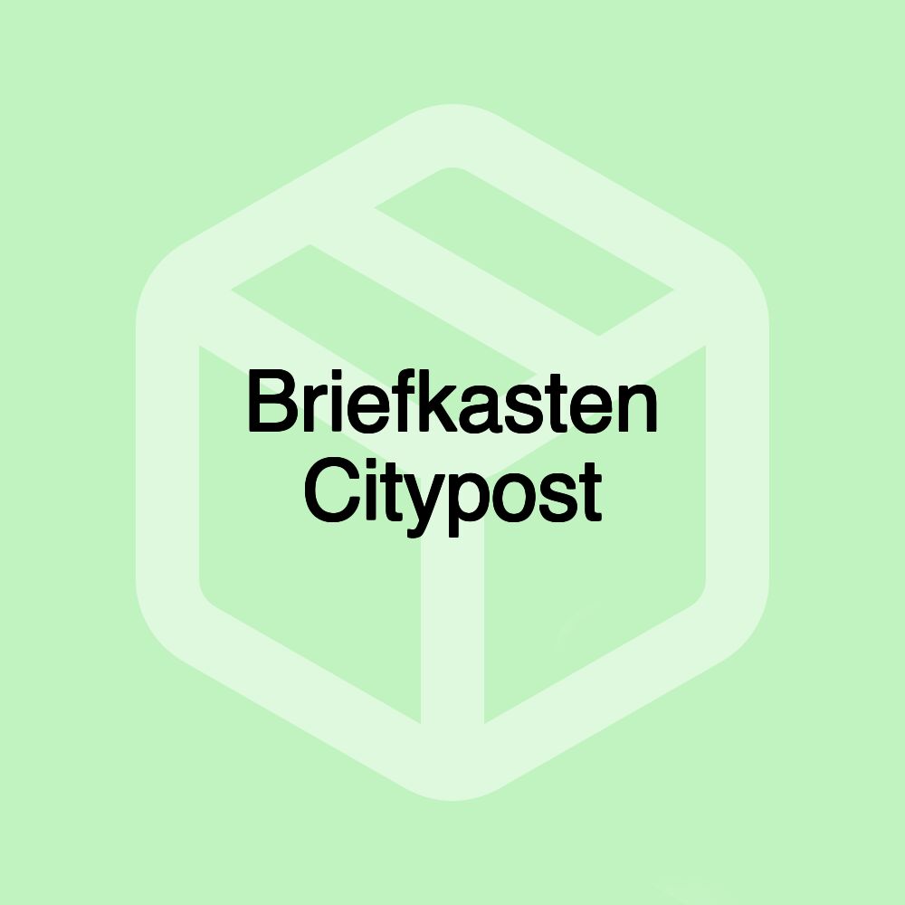 Briefkasten Citypost