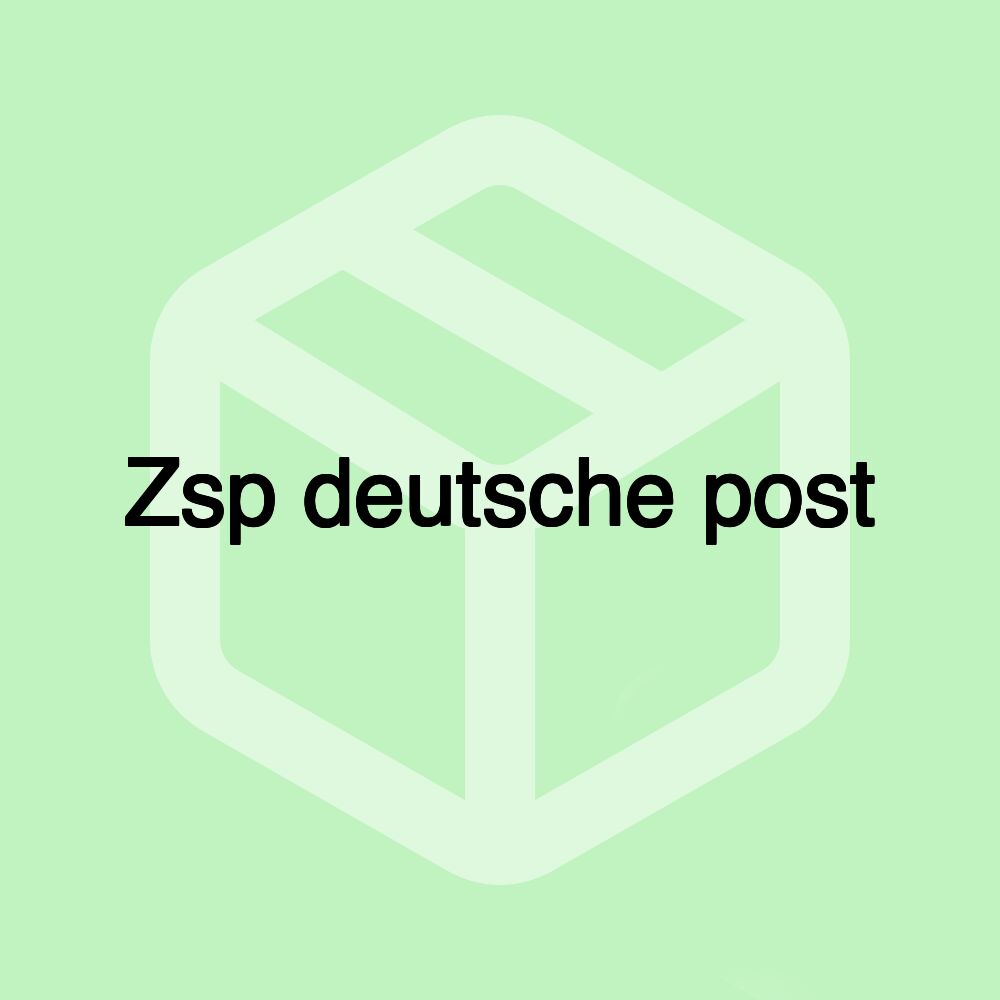 Zsp deutsche post