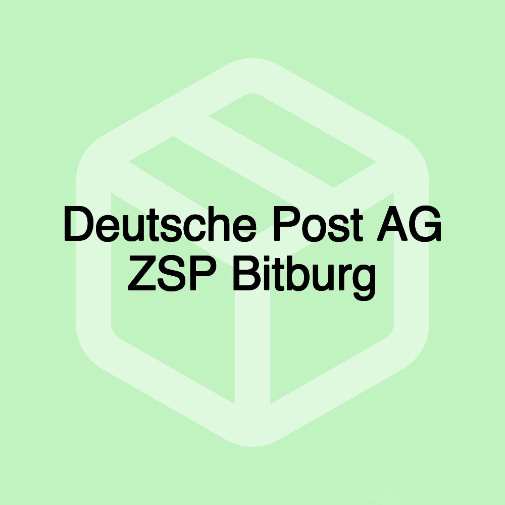 Deutsche Post AG ZSP Bitburg