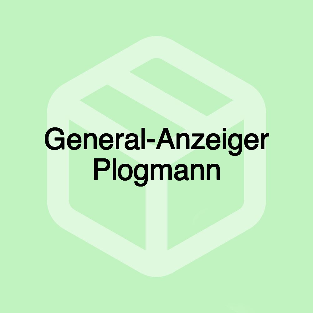 General-Anzeiger Plogmann